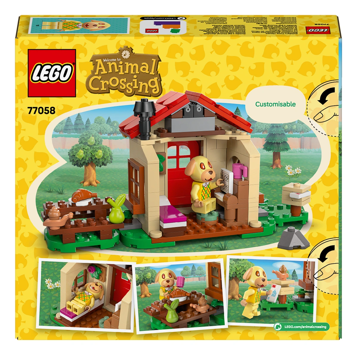 LEGO Animal Crossing Затишний будинок Goldie 77058 — фото 9
