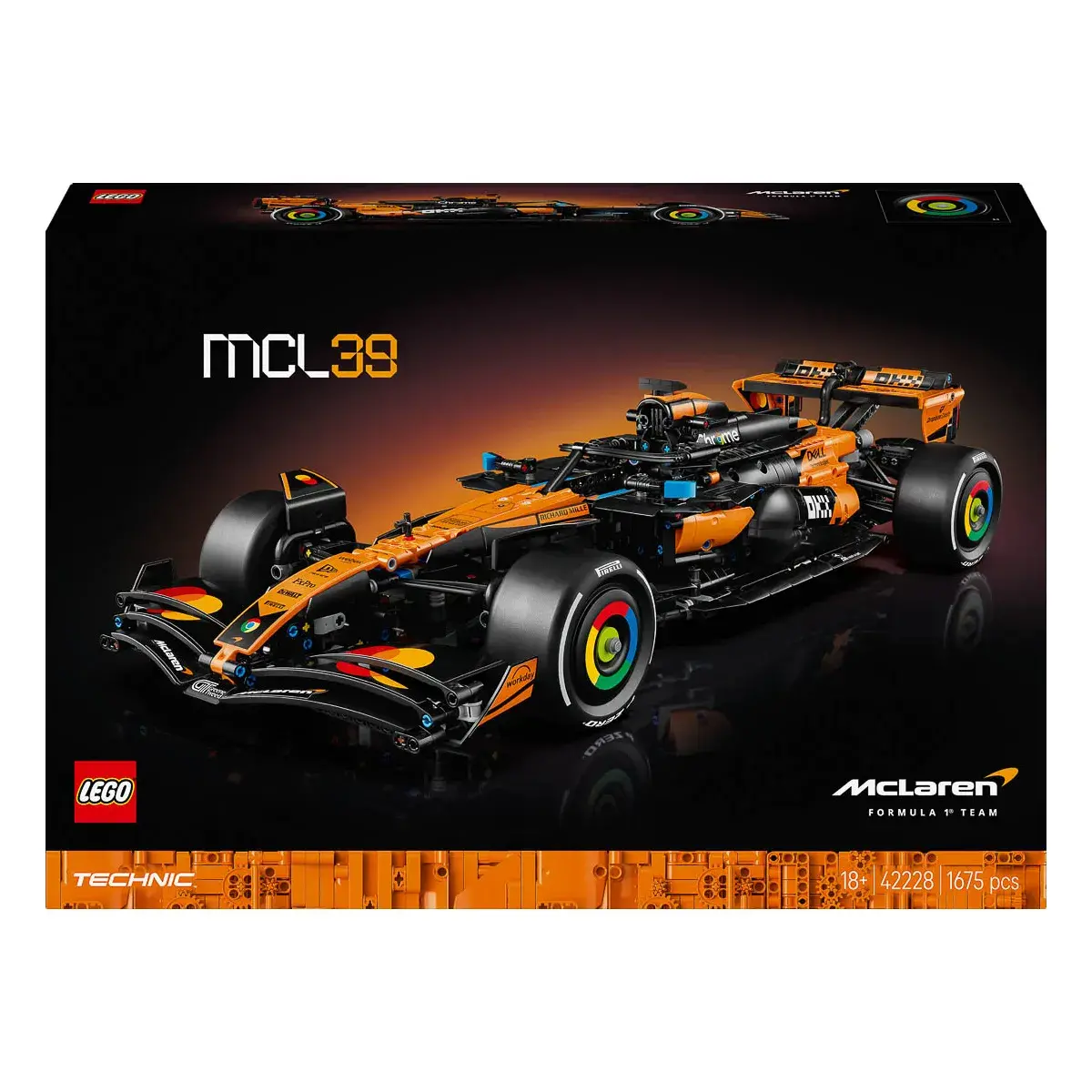 LEGO Technic Автомобіль McLaren MCL39 F1 42228
