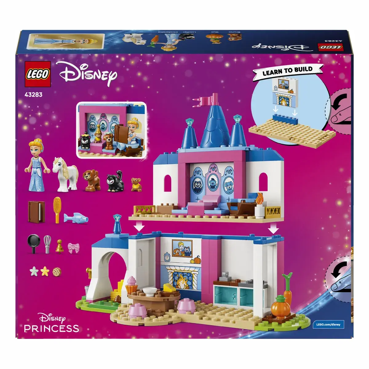 LEGO Disney Princess Замок Попелюшки та її друзів-тварин 43283 — фото 8