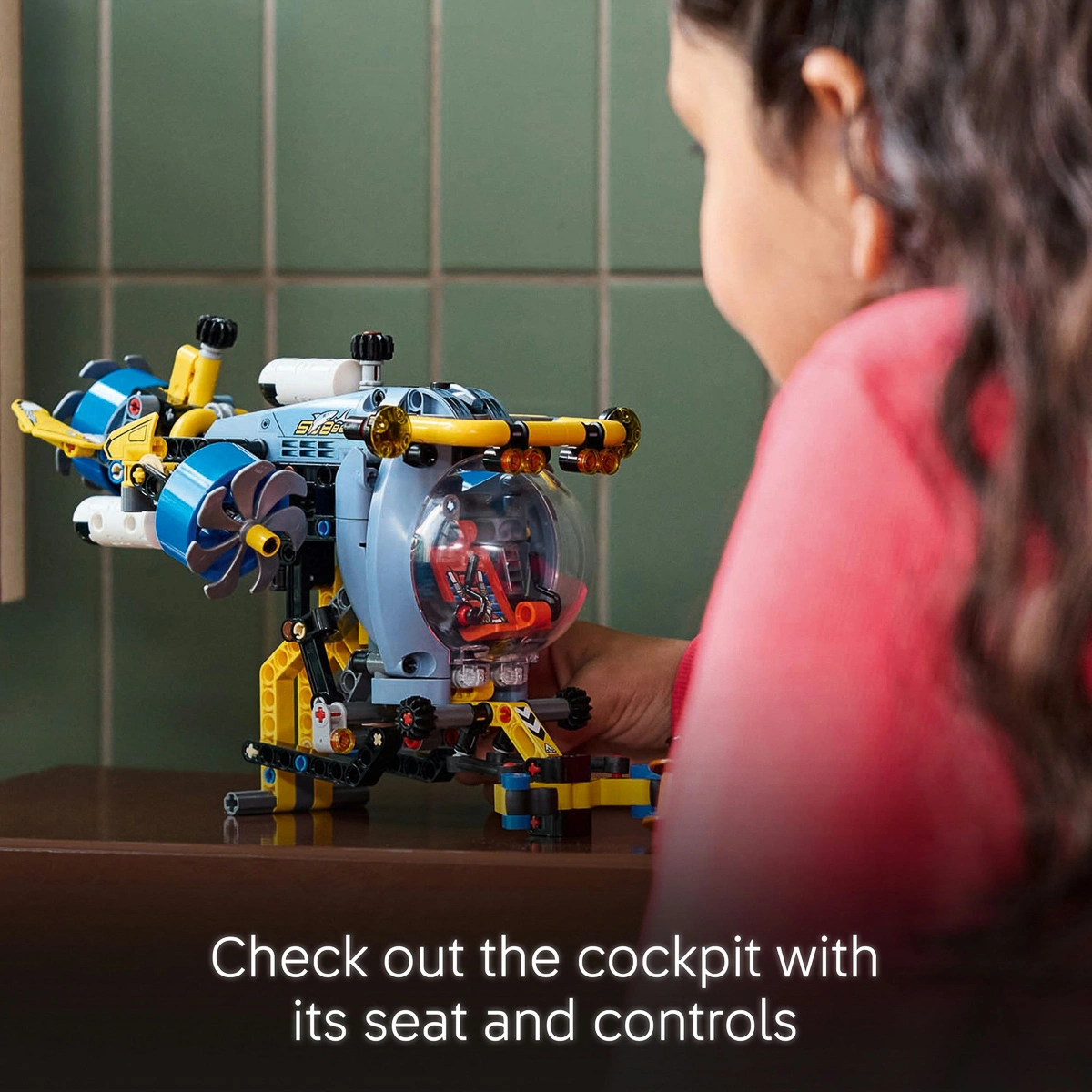 LEGO Technic Глибоководний дослідницький підводний човен 42201 — фото 7
