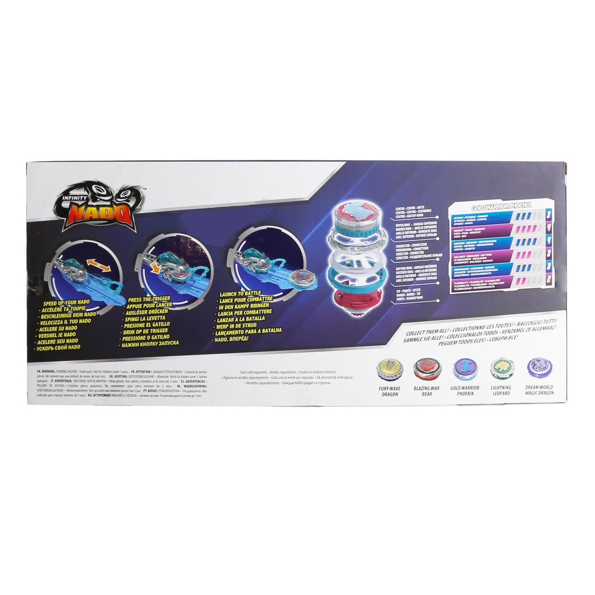 Набір Auldey Infinity Nado Advanced Pack Warrior Phoenix, EU654133 — фото 4