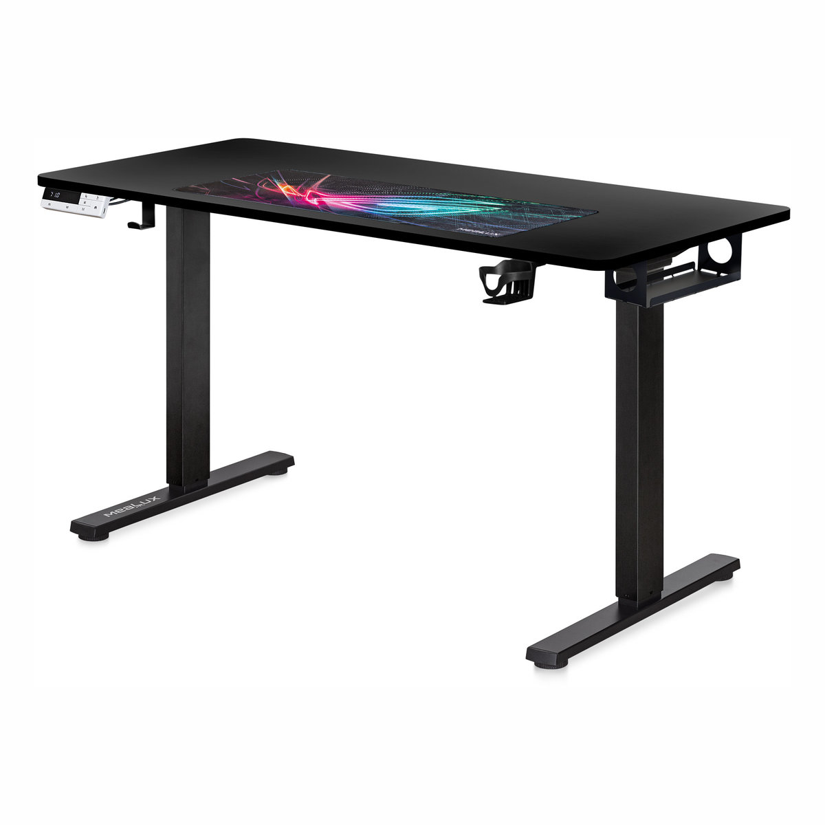 Стіл Mealux PowerDesk Duo Black (EVO-242 Duo B/B)           