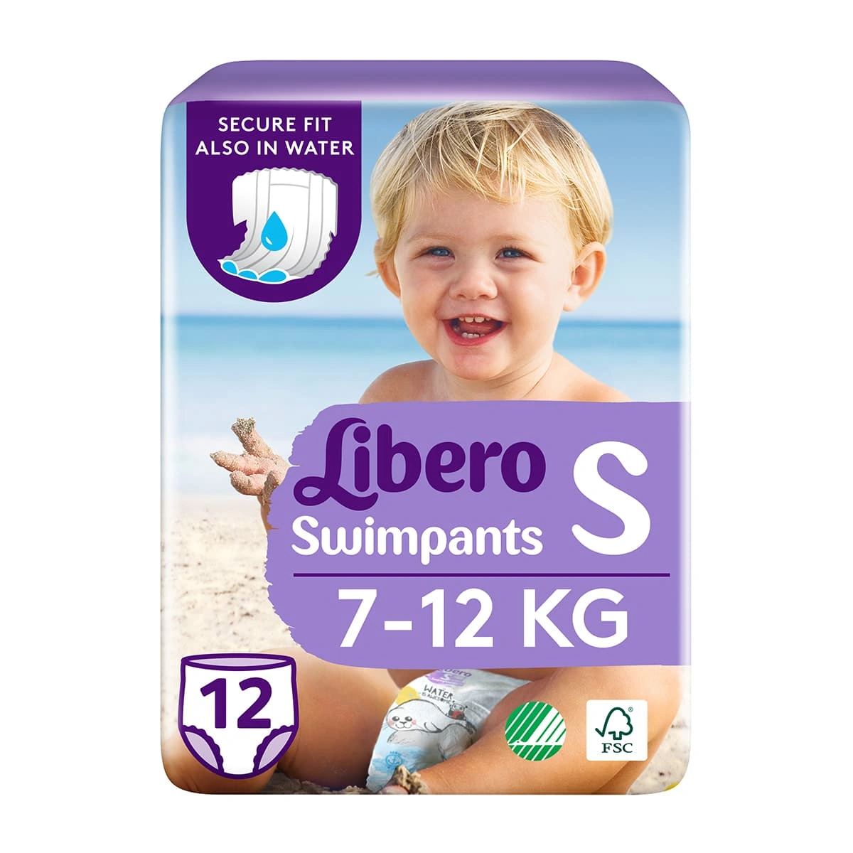 Підгузки Libero Swimpants S (7-12 кг) 12 шт 55689