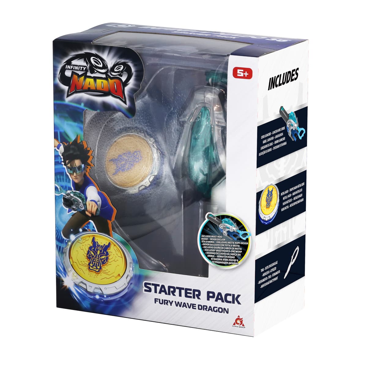 Набір Auldey Infinity Nado Starter Pack Dragon, EU654111 — фото 3