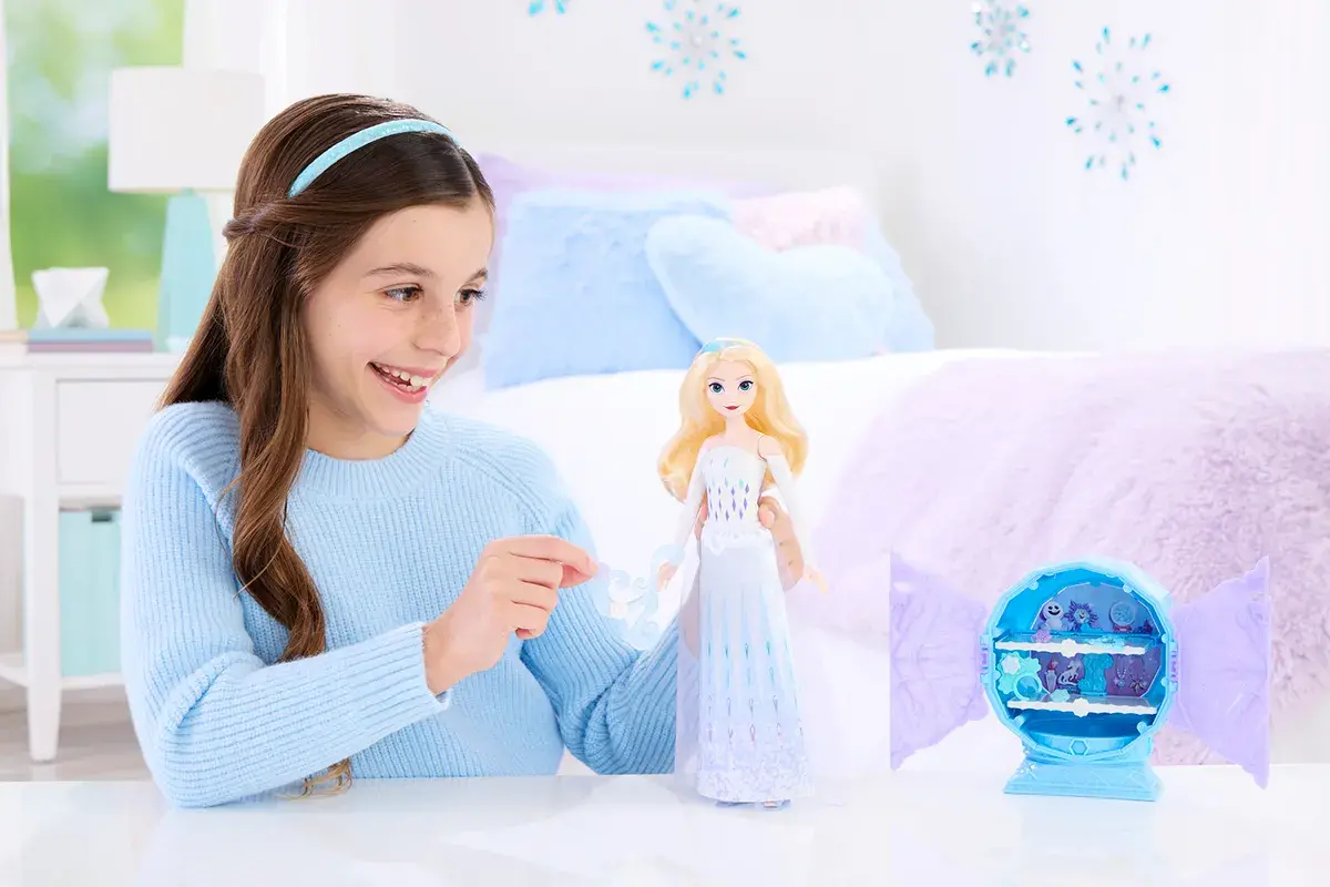 Набір-сюрприз з лялькою Ельзи Disney Frozen Сяйво самоцвітів (JJY36) — фото 7