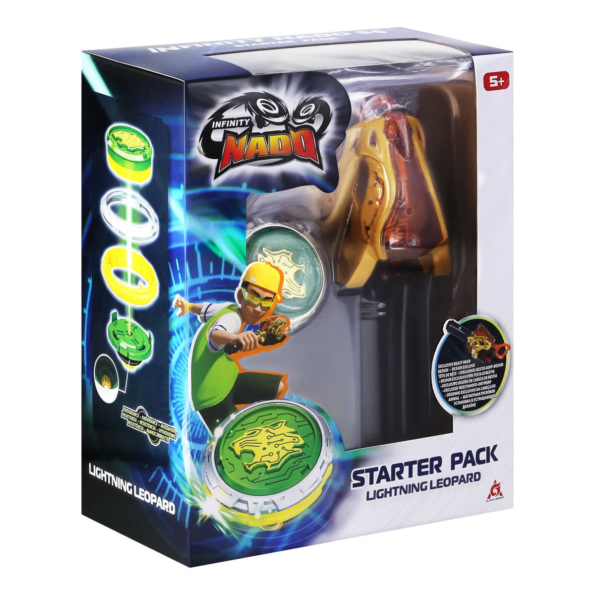 Набір Auldey Infinity Nado Starter Pack Leopard, EU654114 — фото 4