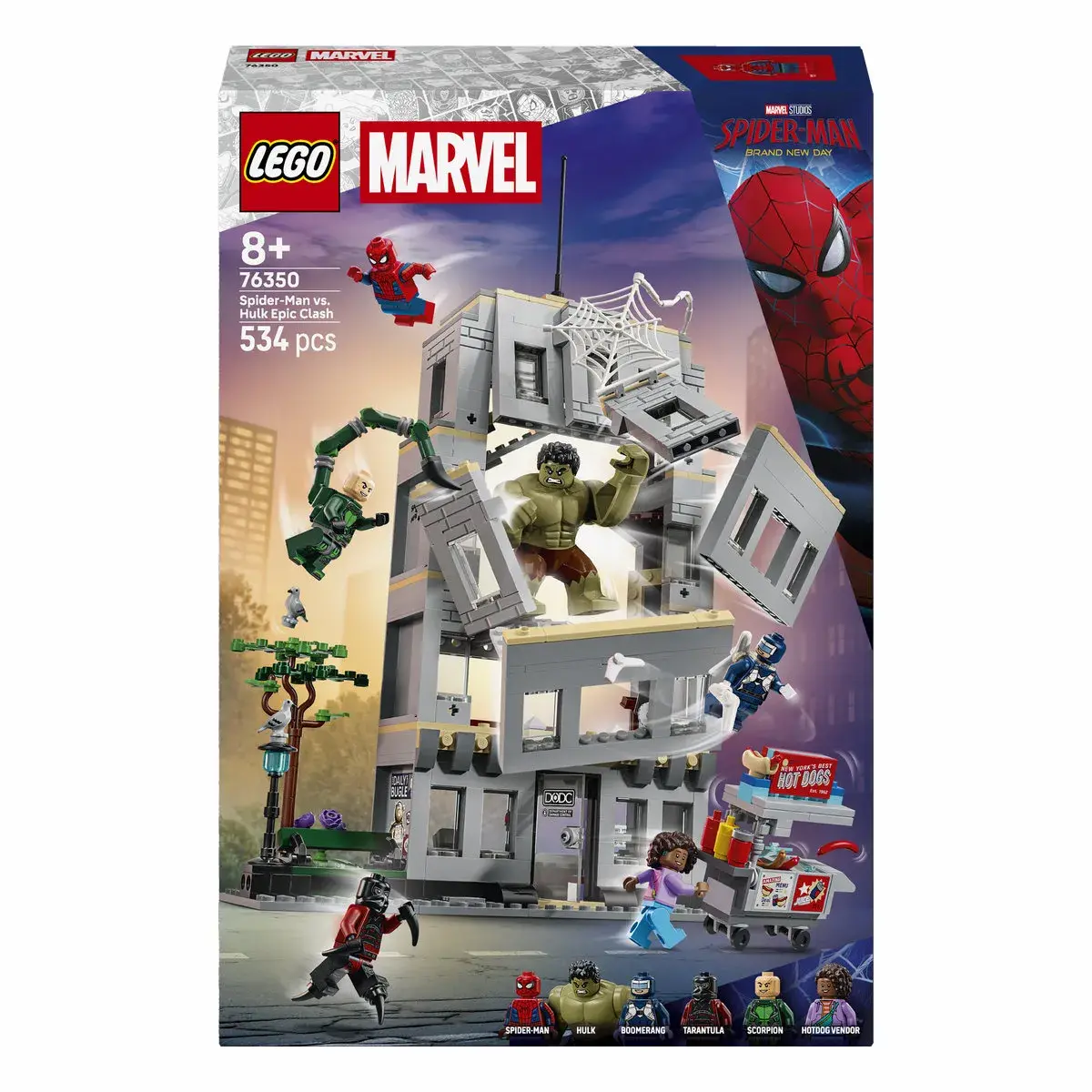 LEGO Super Heroes Marvel Епічна сутичка: Людина-павук проти Халка 76350