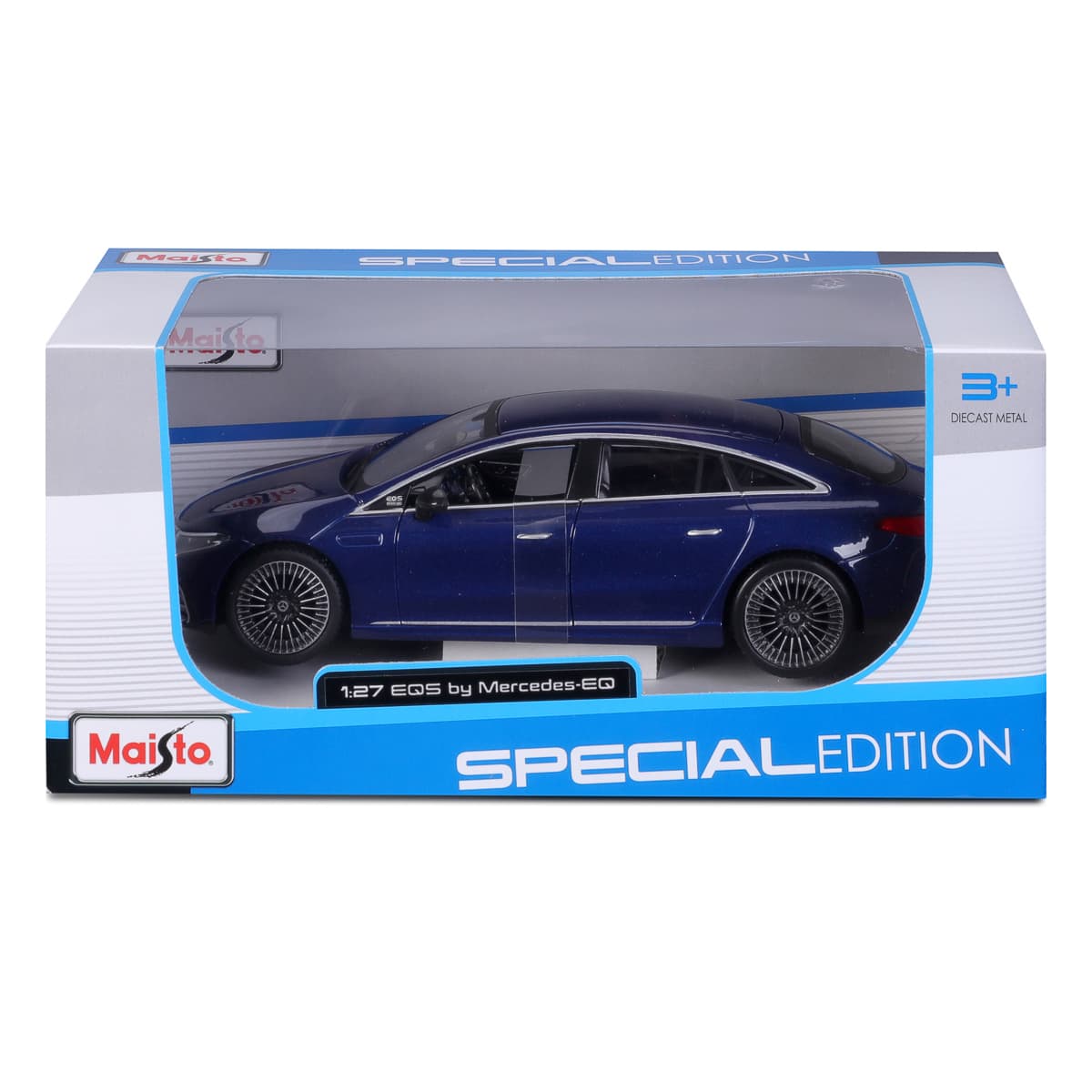 Машинка Maisto Mercedes-Benz EQS 1:24, 32902MET.BLUE — фото 2