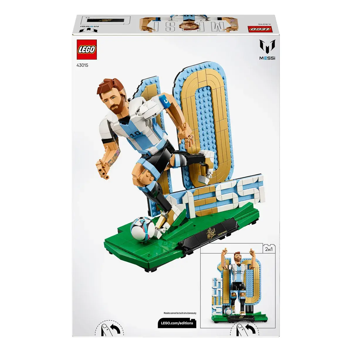 LEGO Editions Football Ліонель Мессі — легенда футболу 43015 — фото 9