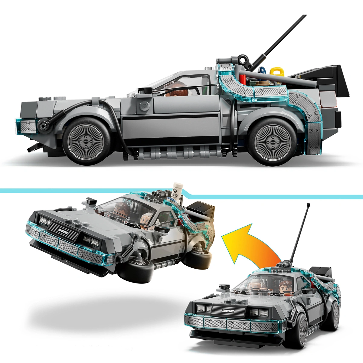LEGO Speed Champions Часоворот із фільму «Назад у майбутнє» 77256 — фото 10