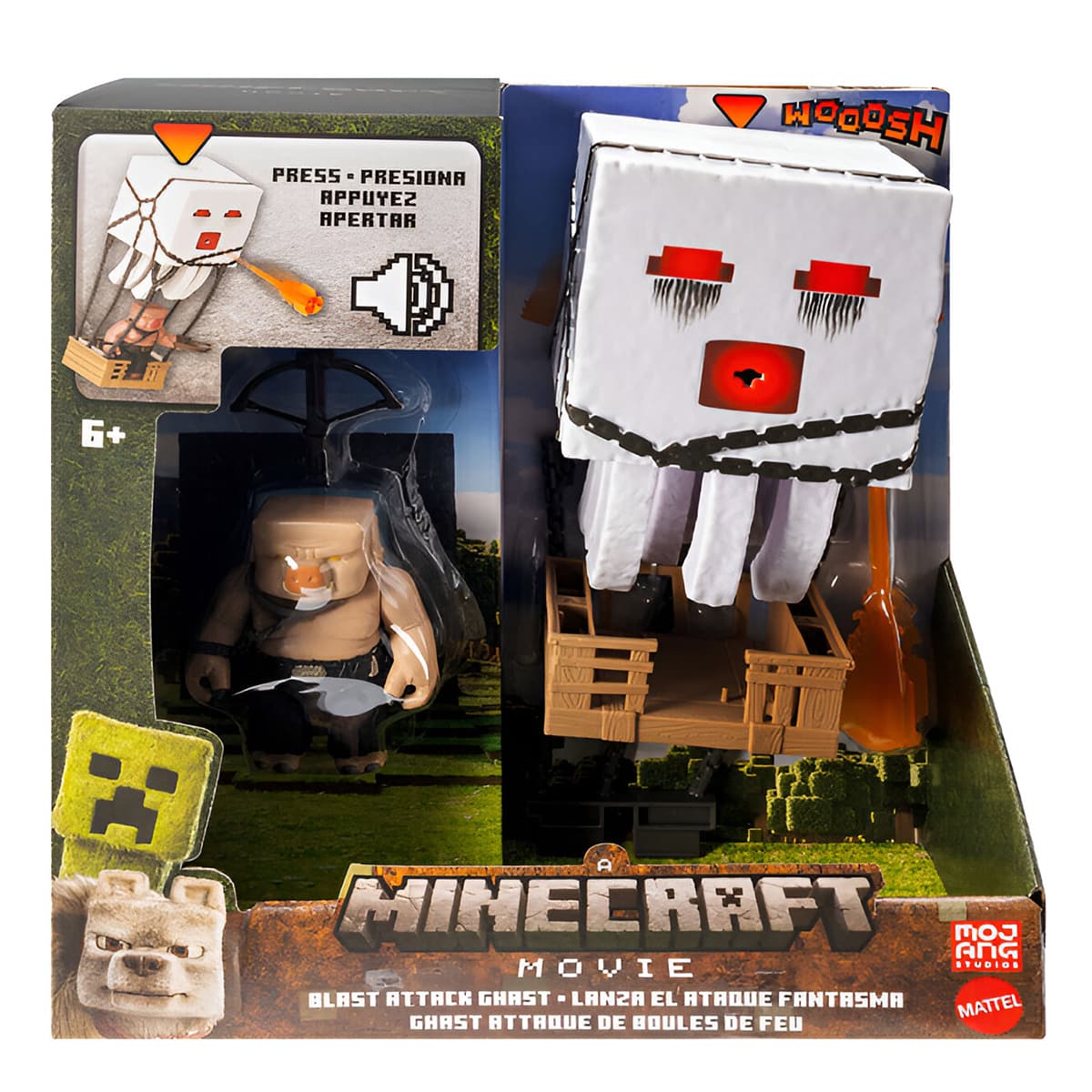 Набір фігурок Minecraft Повітряна куля з Гаста, JFB69 — фото 2