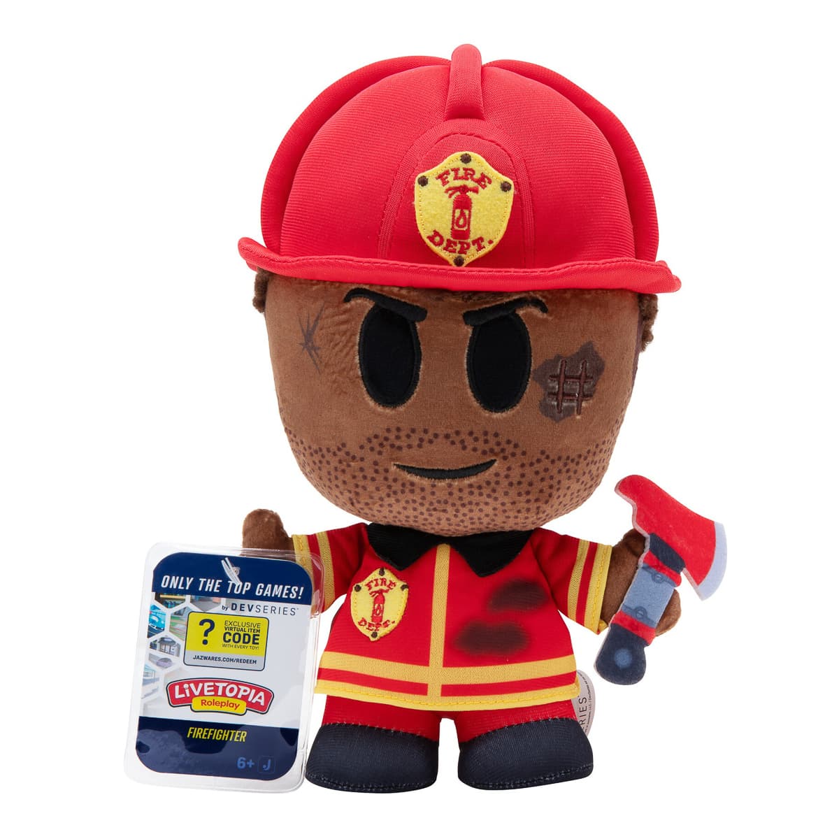 М'яка іграшка DevSeries Firefighter, CRS0014