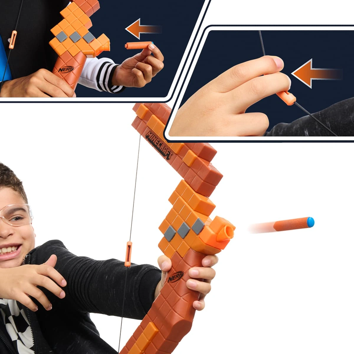 Лук Nerf Minecraft Bow — фото 6