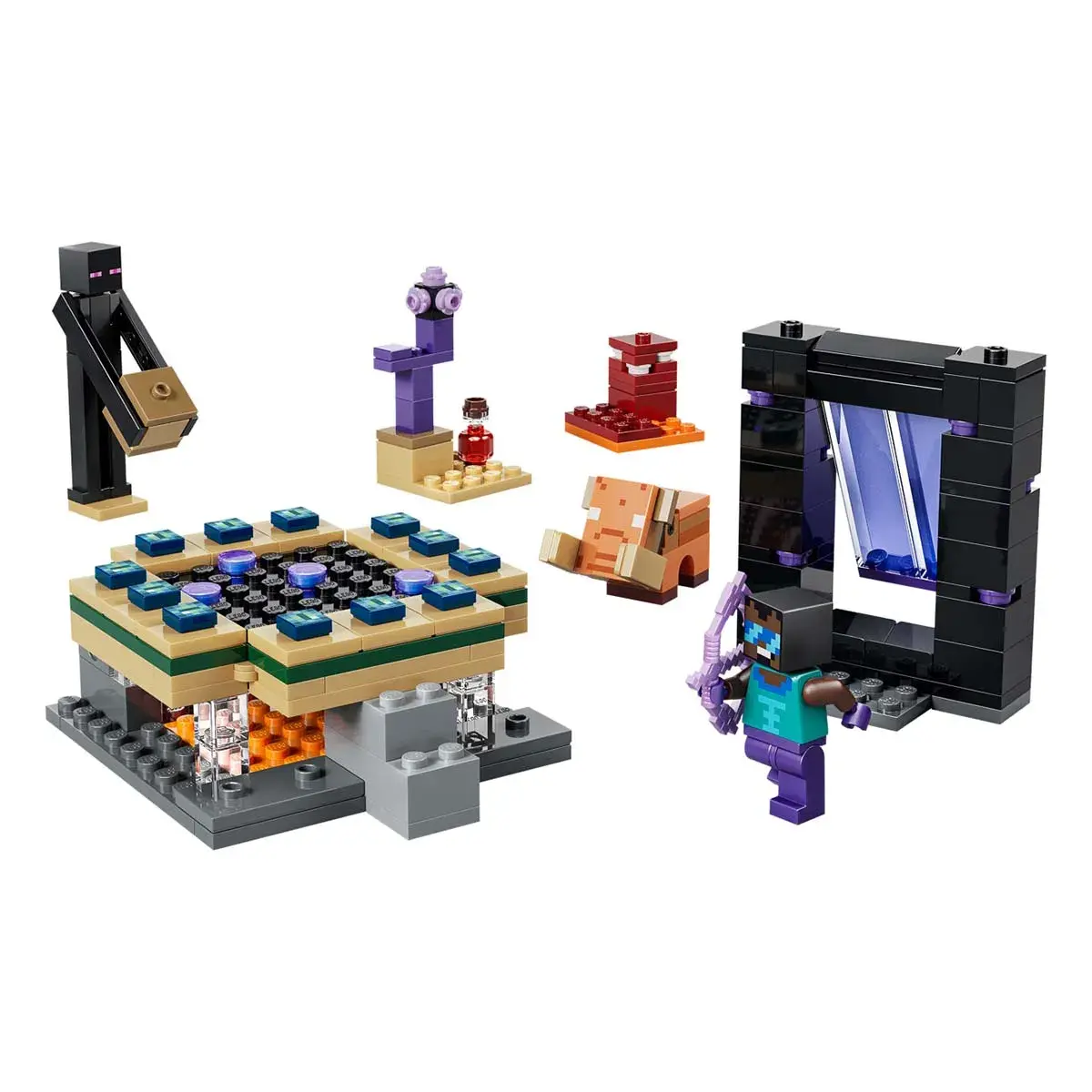 LEGO Minecraft Подорож до Нижнього світу та Порталу до Краю 21584 — фото 8