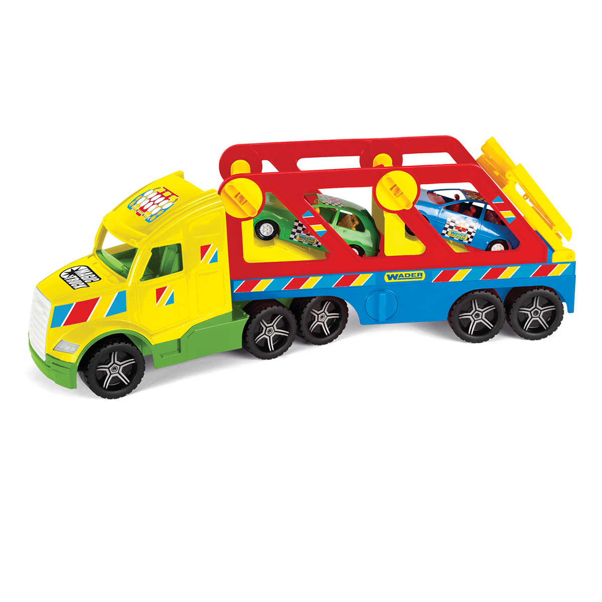 Вантажівка Wader Magic Truck Basic Автовоз з міні-авто, 36360