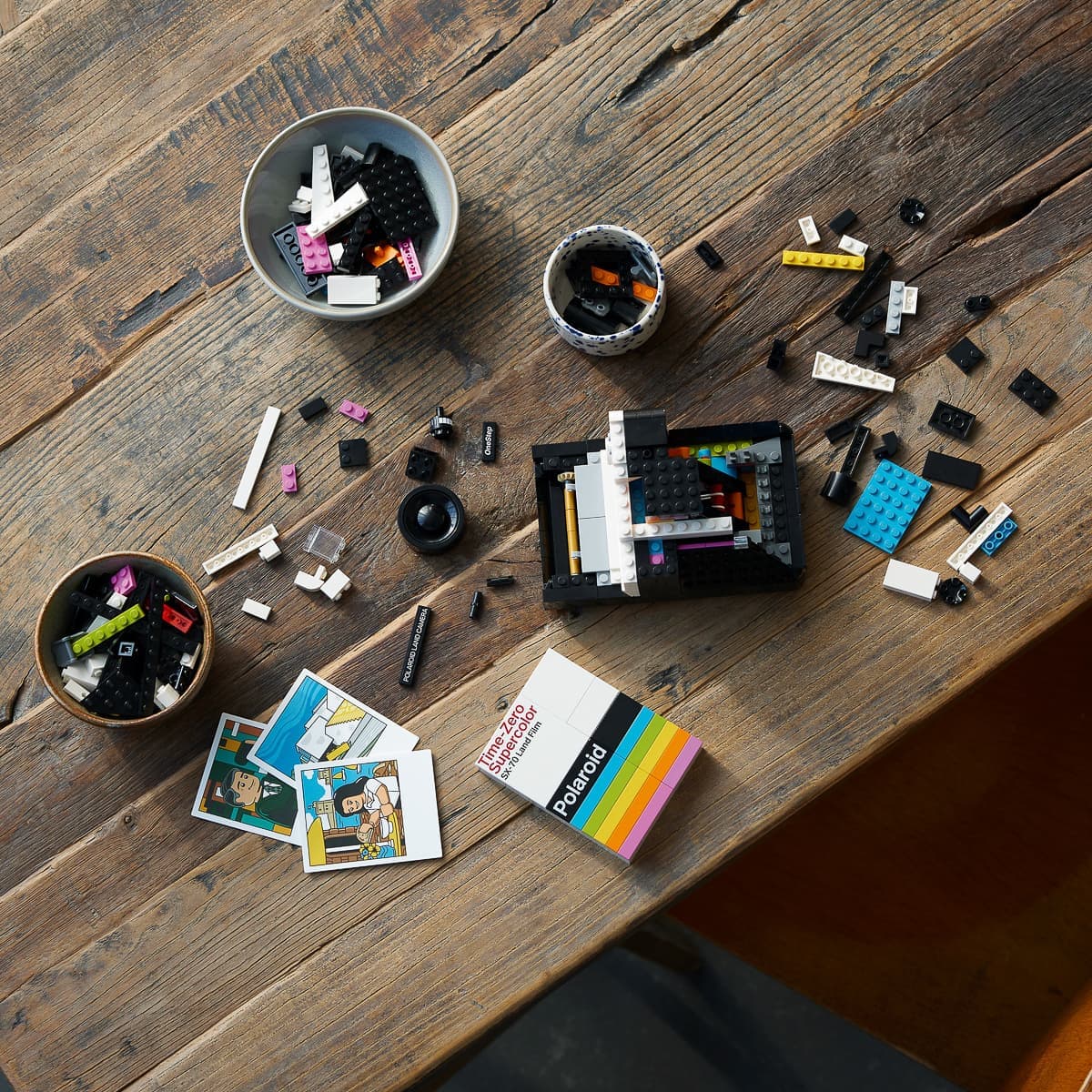 LEGO Ideas Фотоапарат Polaroid OneStep SX-70 21345 — фото 7