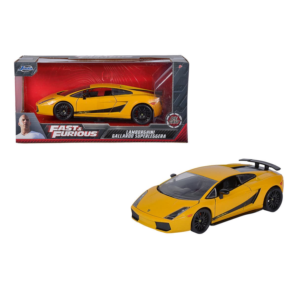 Автомодель Jada Toys Форсаж 6 Lamborghini Gaiardo 1:24, 253203067 — фото 9