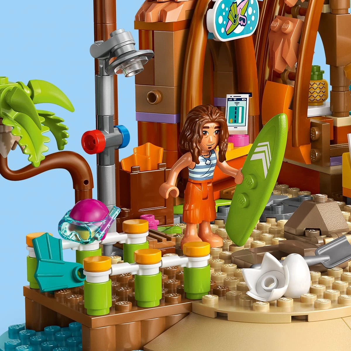 LEGO Friends Пляжний курорт для сімейного відпочинку 42673 — фото 8