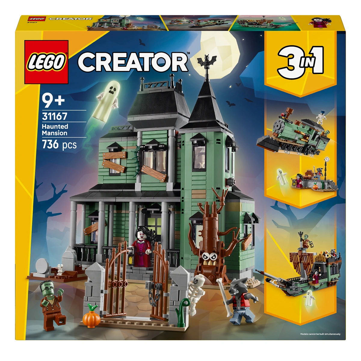 LEGO Creator Маєток із привидами 31167