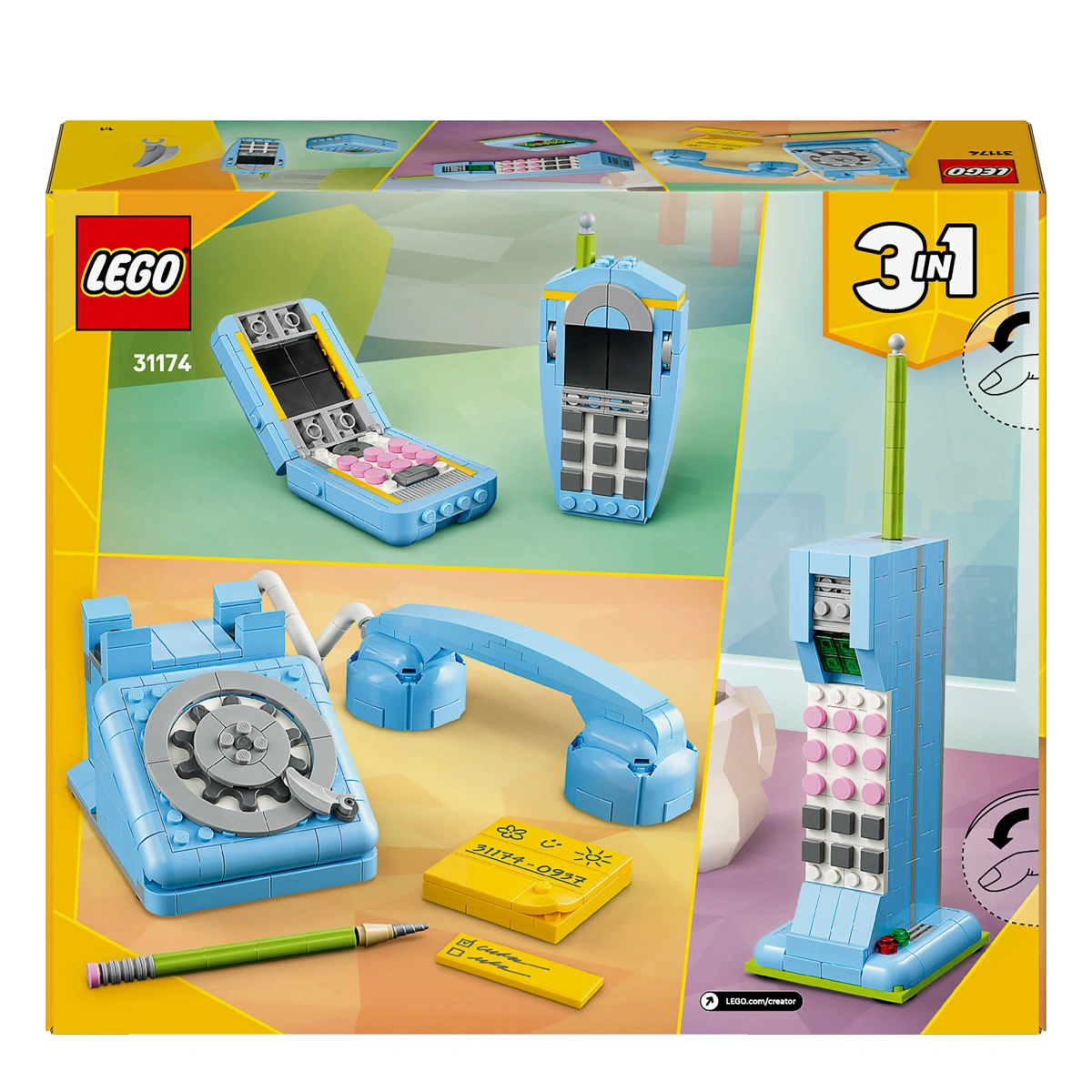 LEGO Creator Ретро телефон 31174 — фото 5
