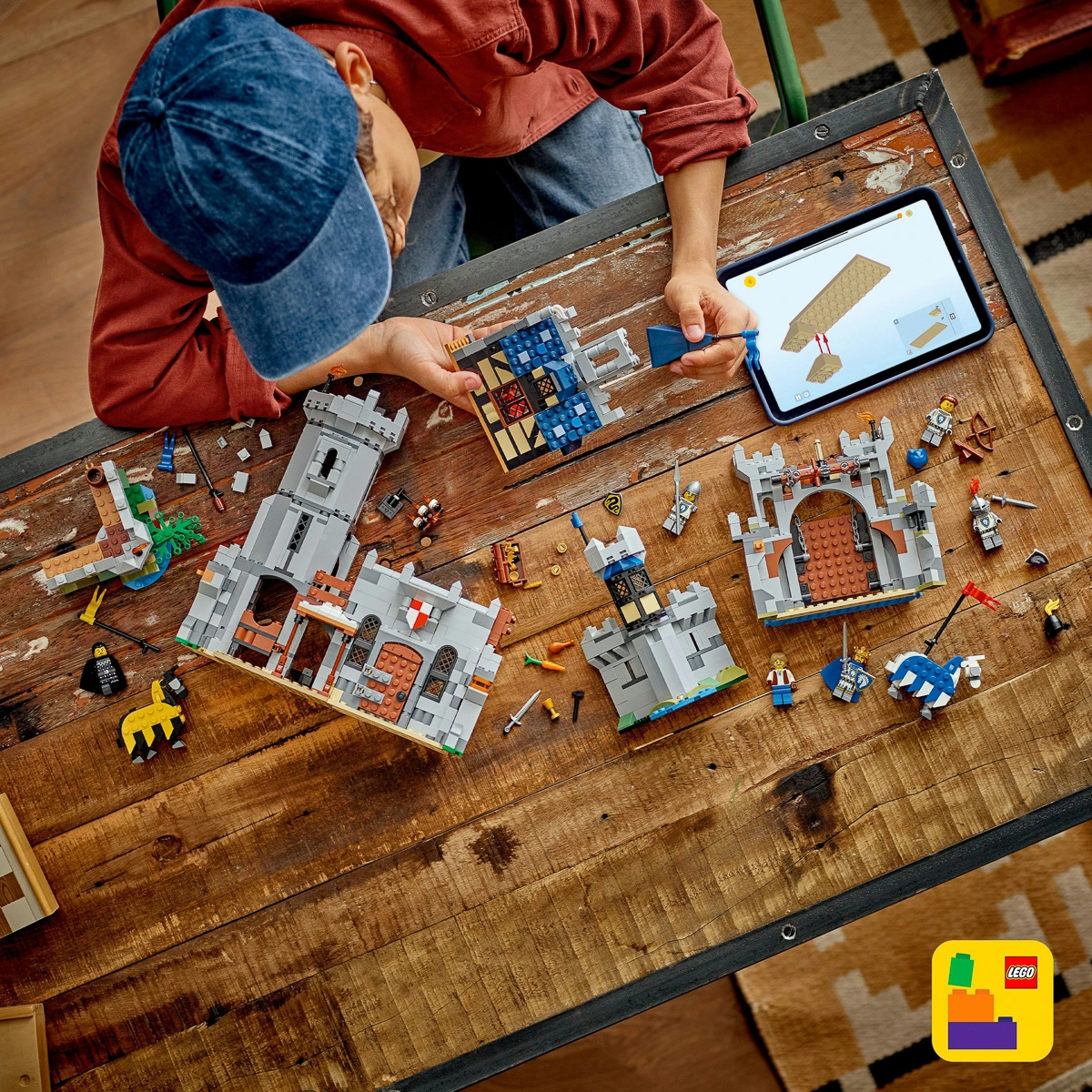 LEGO Creator Середньовічний замок із лицарем на коні 31168 — фото 3