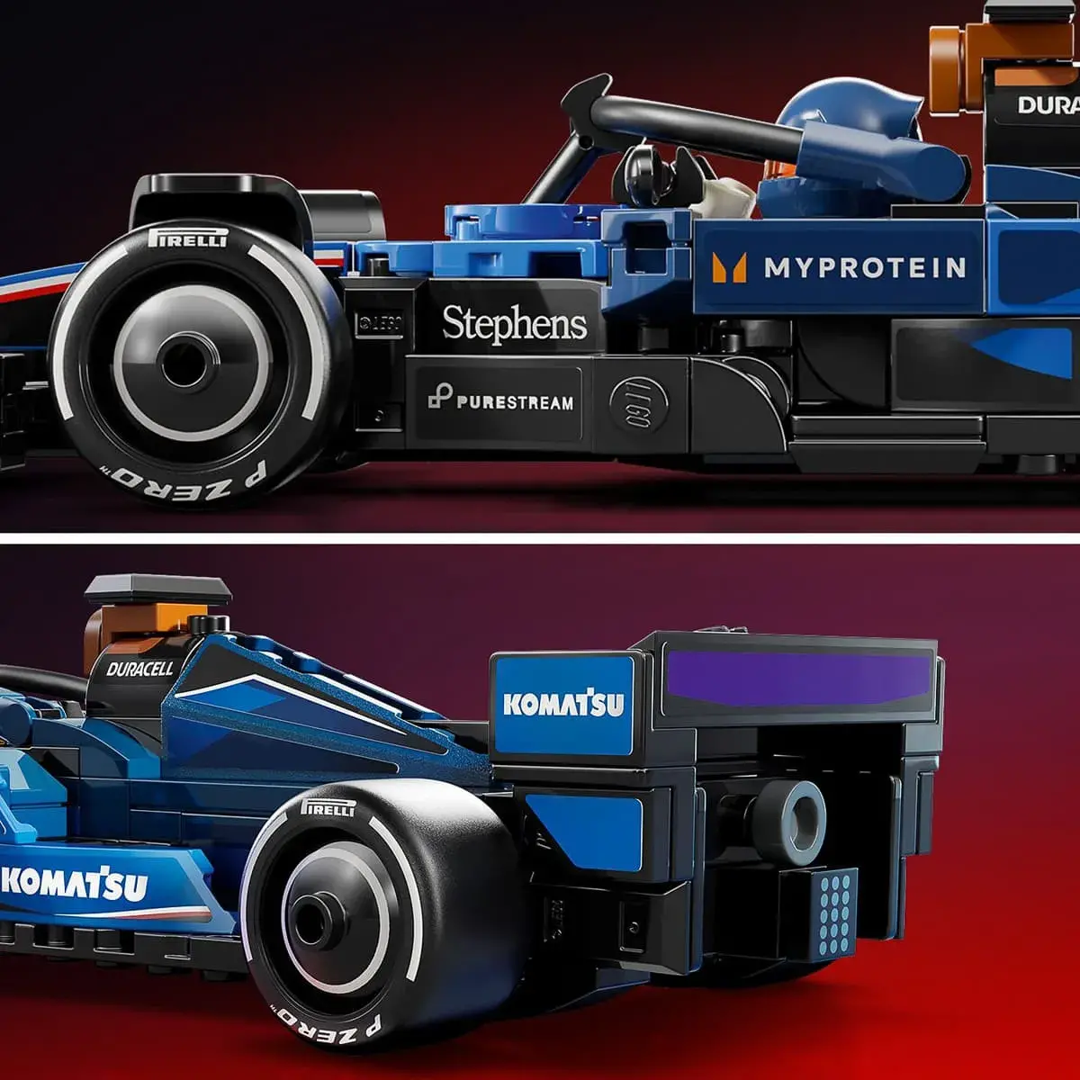 LEGO Speed ​​Champions Автомобіль для перегонів F1 Williams Racing FW46 77249 — фото 5