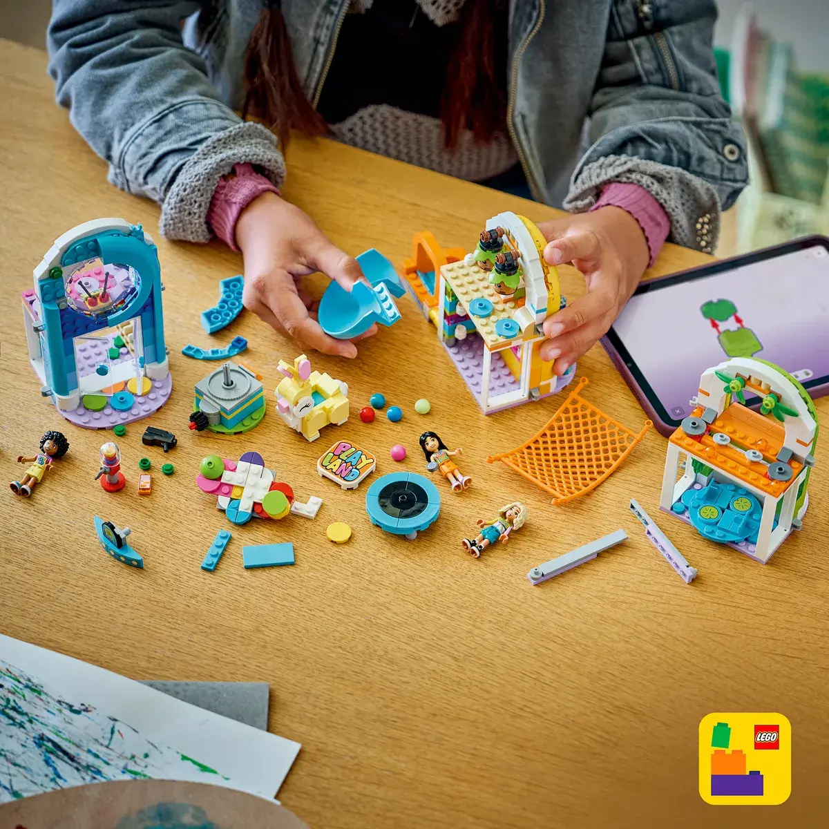 LEGO Friends Веселий критий ігровий майданчик 42686 — фото 4