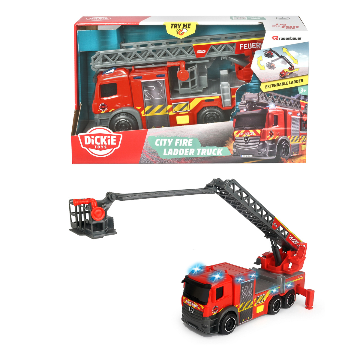 Пожежна машина Dickie Toys Mercedes, 3714023