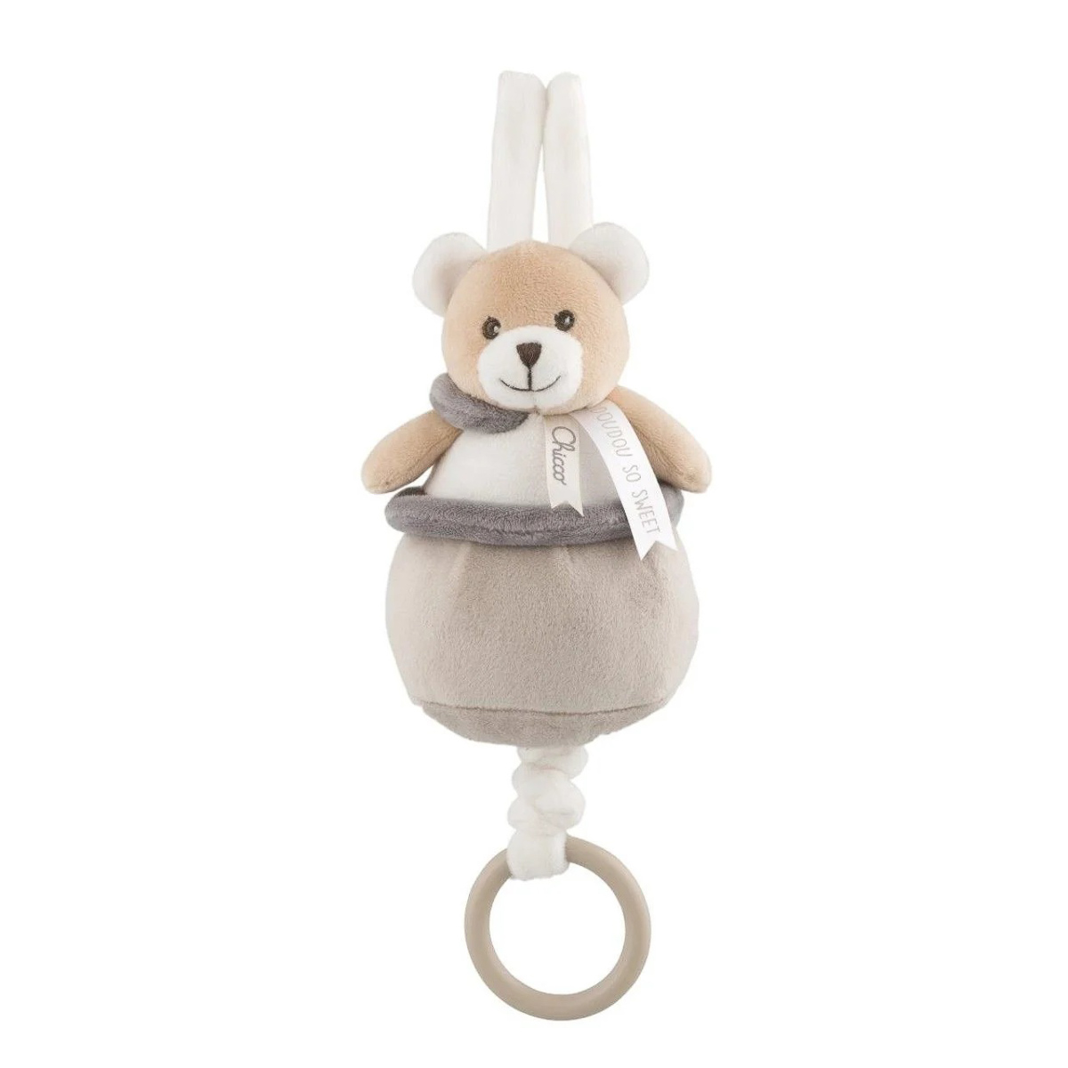Іграшка музична Chicco Ведмедик Doudou, 09618.00