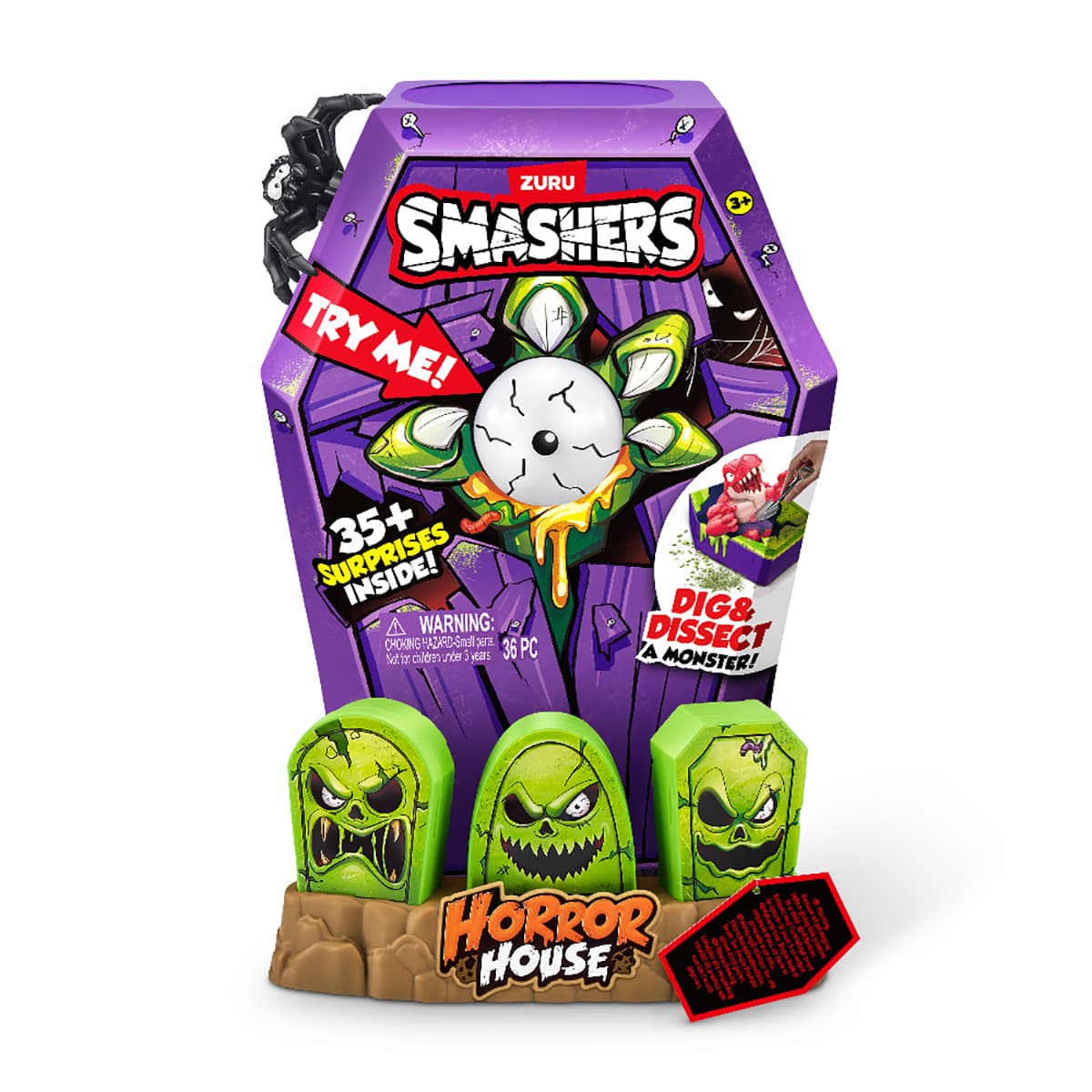 Набір Smashers Horror House-Large Dino Великий будинок жахів Діно, 74124A