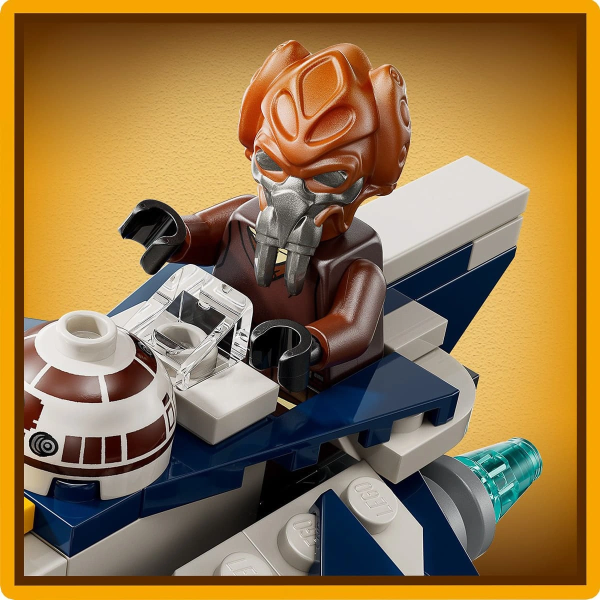 LEGO Star Wars Джедайський зоряний мікровинищувач Пло Куна 75400 — фото 6