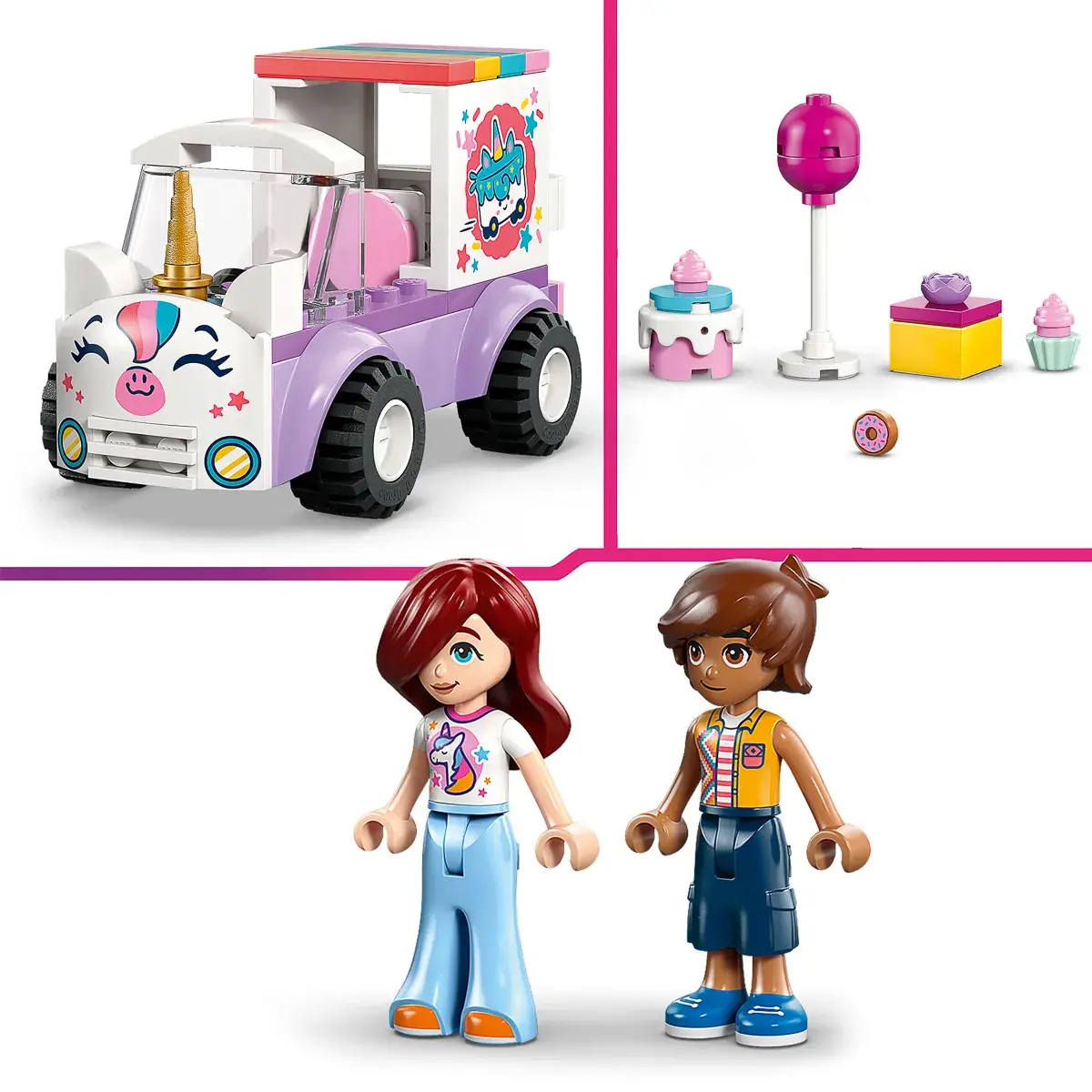 LEGO Friends Автомобіль для доставки тортів з єдинорогами 42675 — фото 16