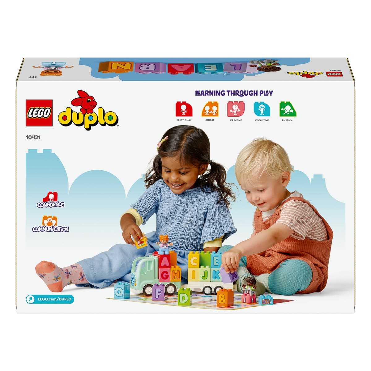 LEGO DUPLO Вантажівка з абеткою 10421 — фото 9