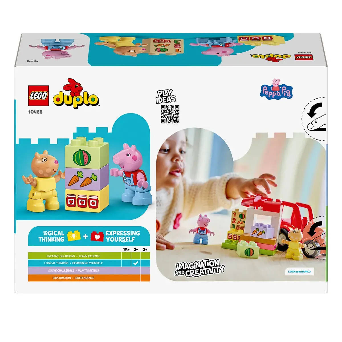 LEGO DUPLO Peppa Pig Трактор і ринок 10468 — фото 9