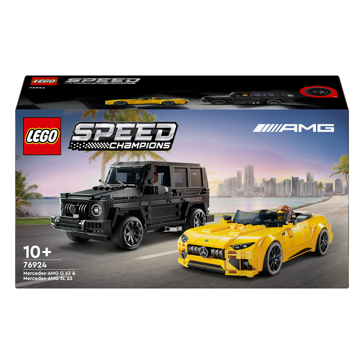 LEGO Speed Champions Mercedes-AMG G 63 і Mercedes-AMG SL 63 76924