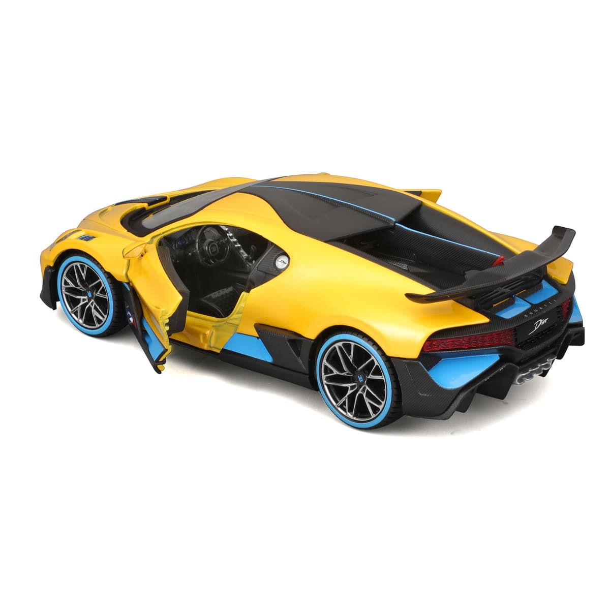 Автомодель Maisto Bugatti Divo жовтий, 31526YELLOW — фото 5