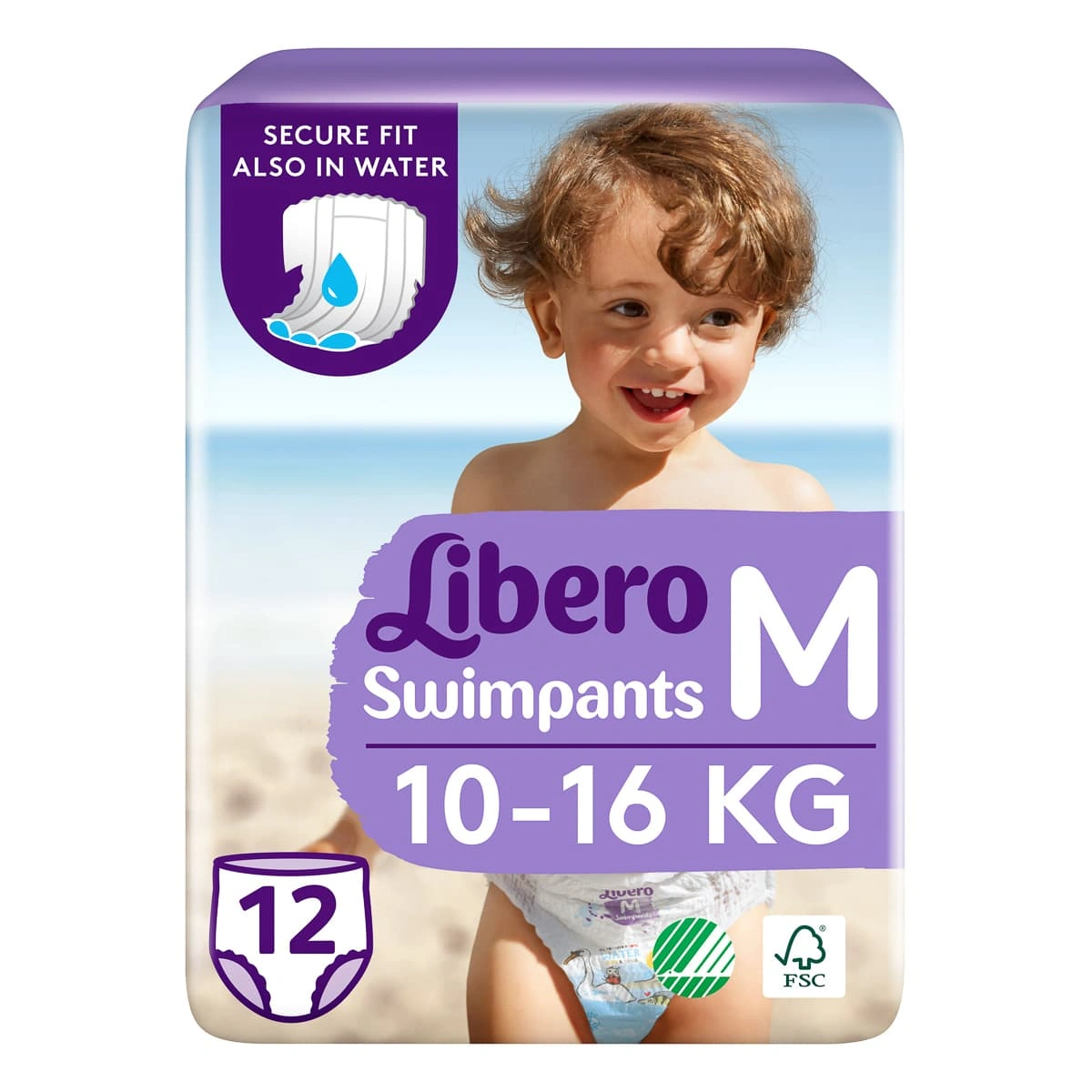 Підгузки Libero Swimpants M (10-16 кг) 12 шт 55690