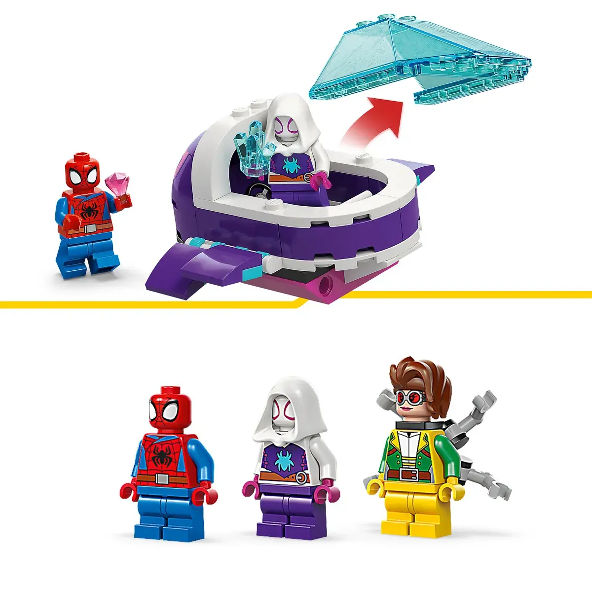 LEGO Marvel Spidey Павук: Підводні транспортні засоби 11207 — фото 18