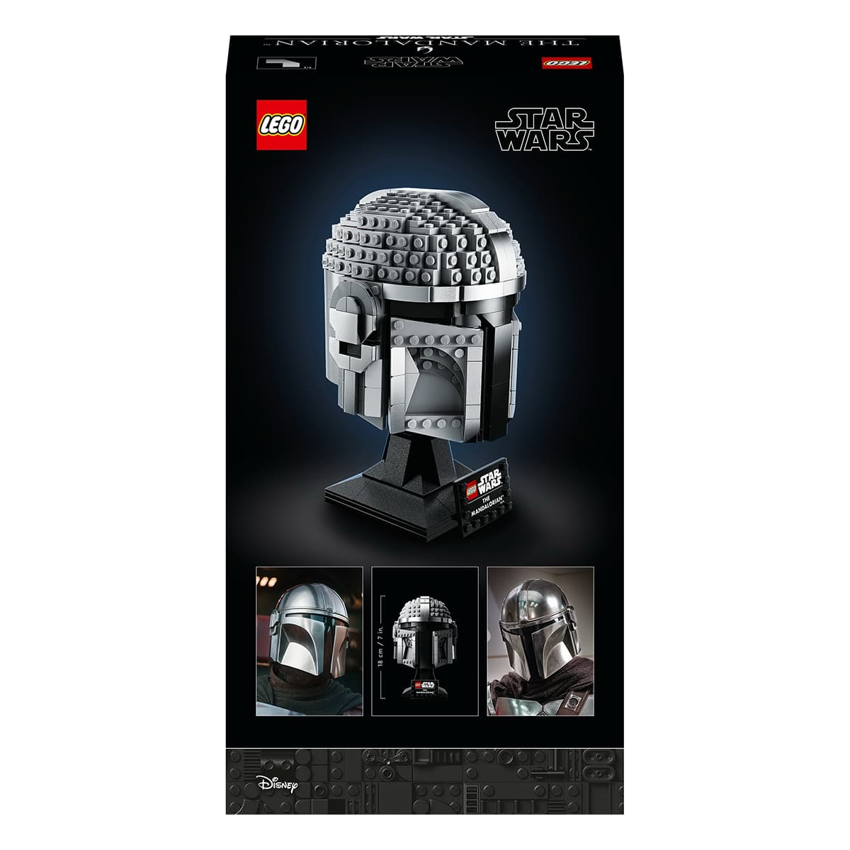 LEGO Star Wars Шолом Мандалорця 75328 — фото 8
