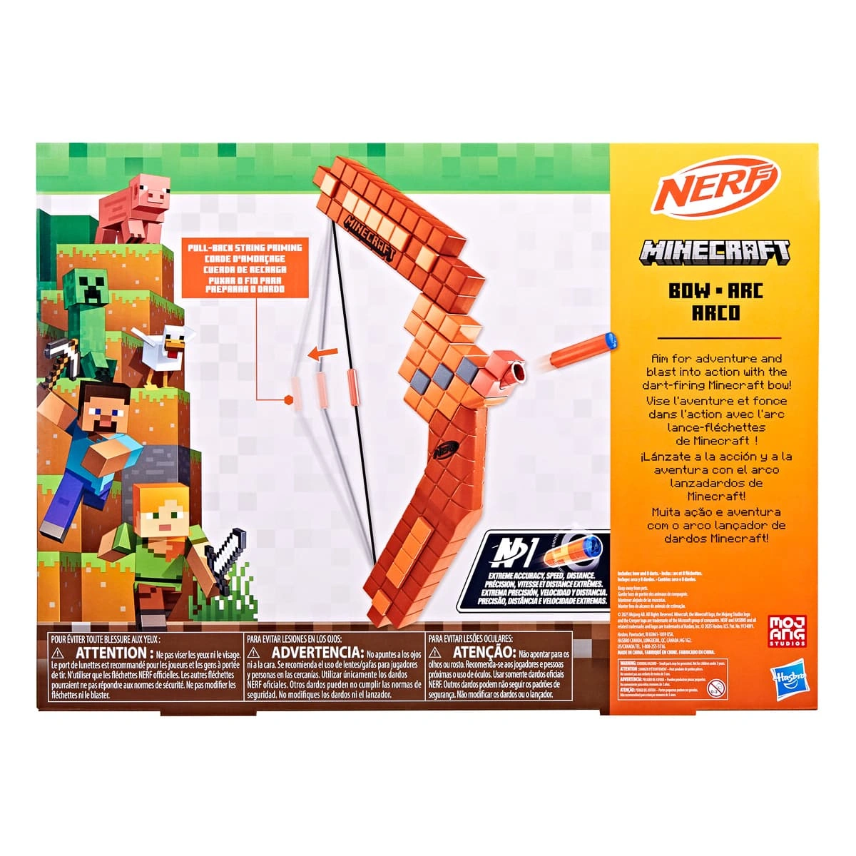 Лук Nerf Minecraft Bow — фото 3