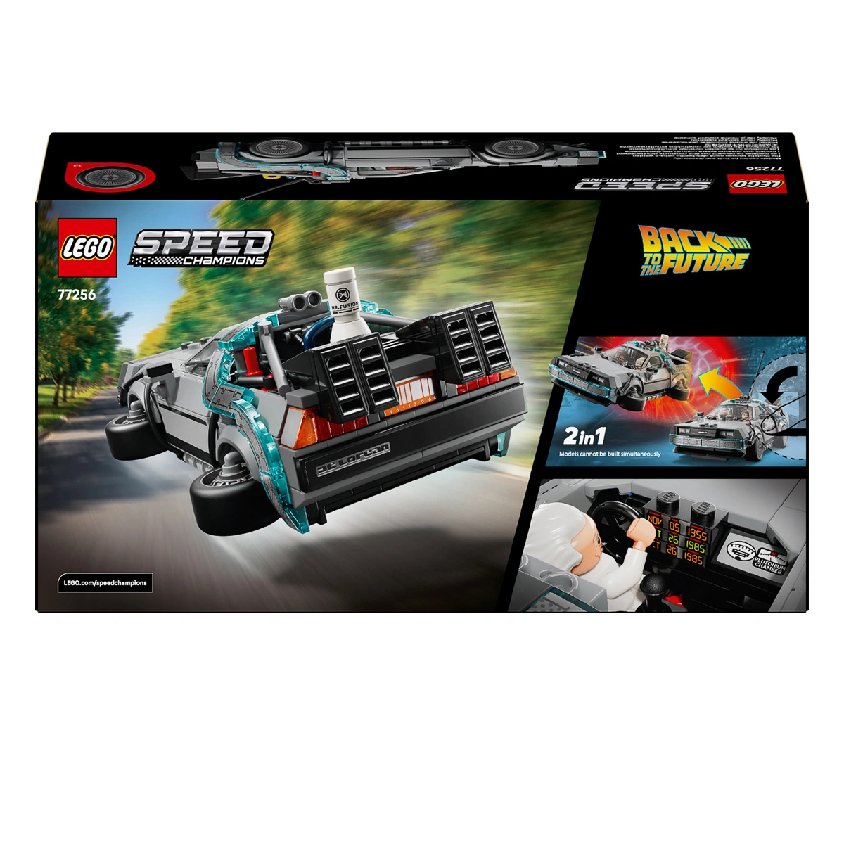 LEGO Speed Champions Часоворот із фільму «Назад у майбутнє» 77256 — фото 14