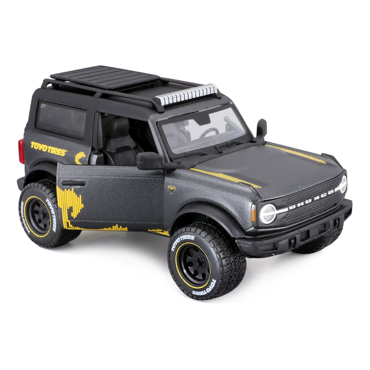 Машинка Maisto Ford Bronco Badlands 1:24, 32541MET.GREY — фото 6