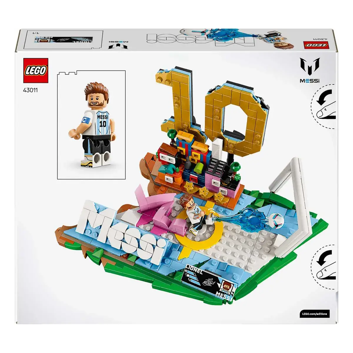 LEGO Editions Football Ліонель Мессі — найкращі моменти футбольних матчів 43011 — фото 9