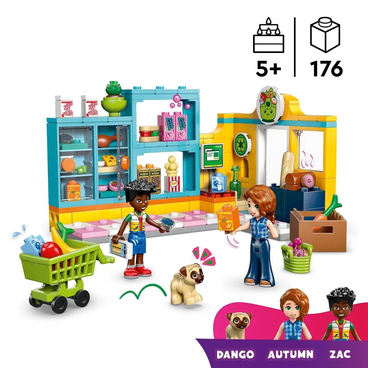 LEGO Friends Цілодобовий магазин у Хартлейк-Сіті 42680 — фото 17