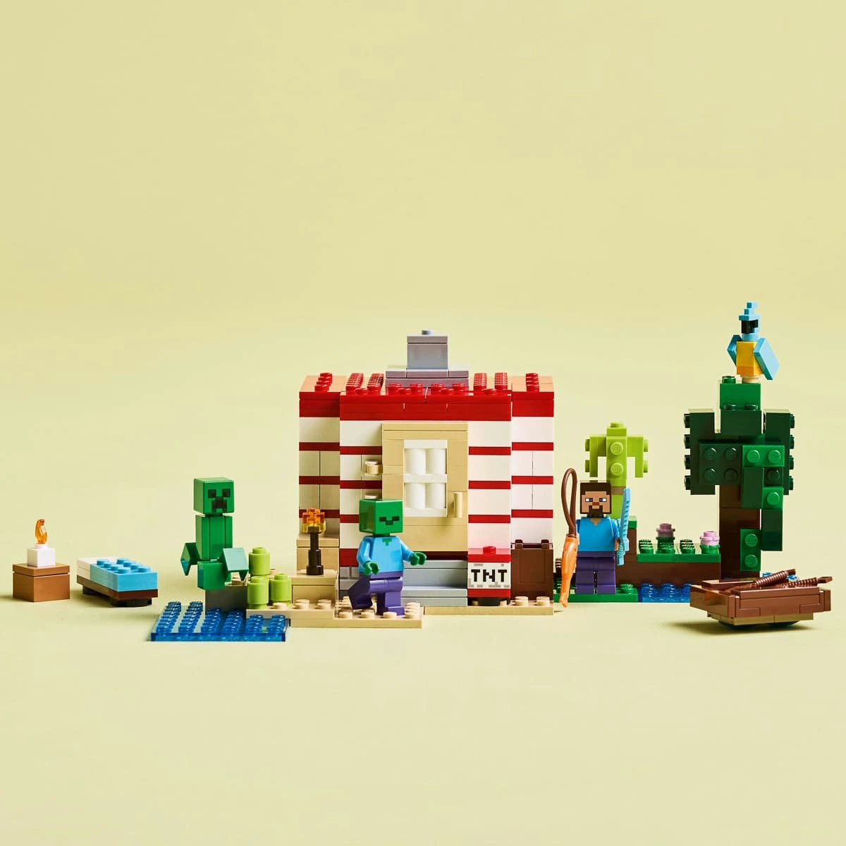 LEGO Minecraft Будинок з вибухівки в джунглях 21275 — фото 5