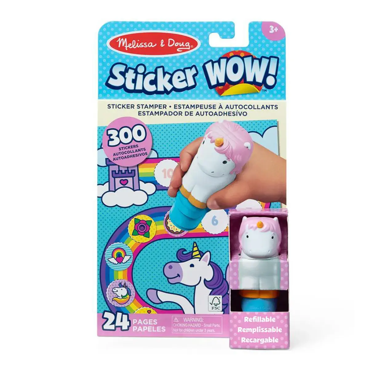 Набір Melissa & Doug Sticker Wow Єдиноріг