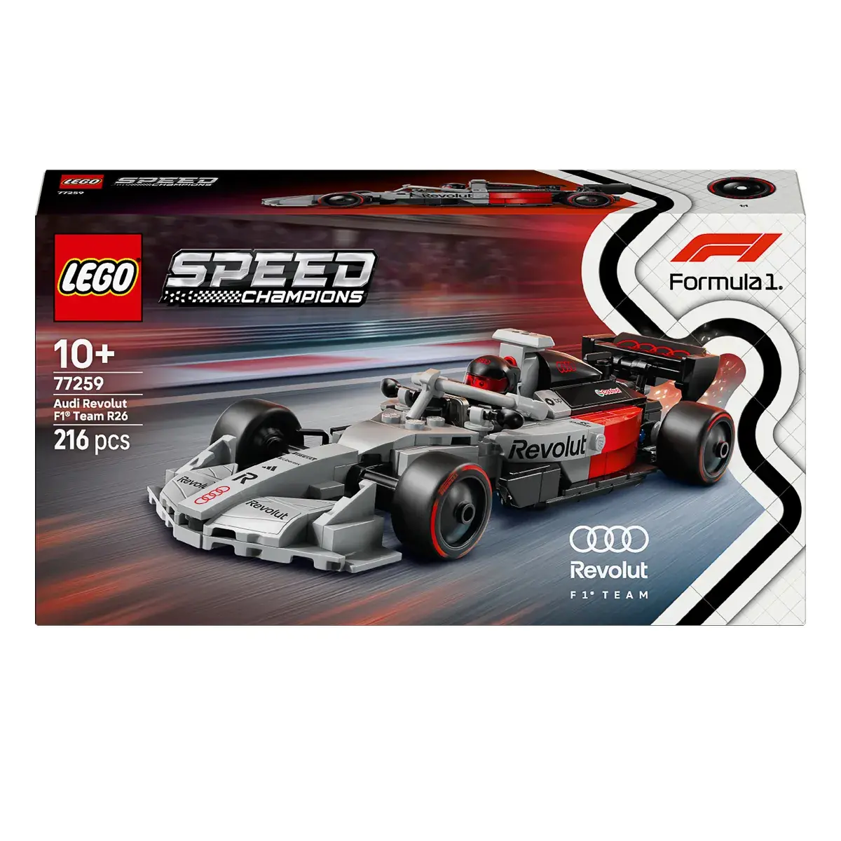 LEGO Speed Champions Гоночний автомобіль Audi Revolut F1 Team R26 77259