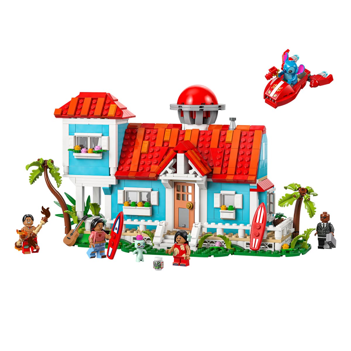 LEGO Disney Пляжний будинок Ліло і Стіч 43268 — фото 8