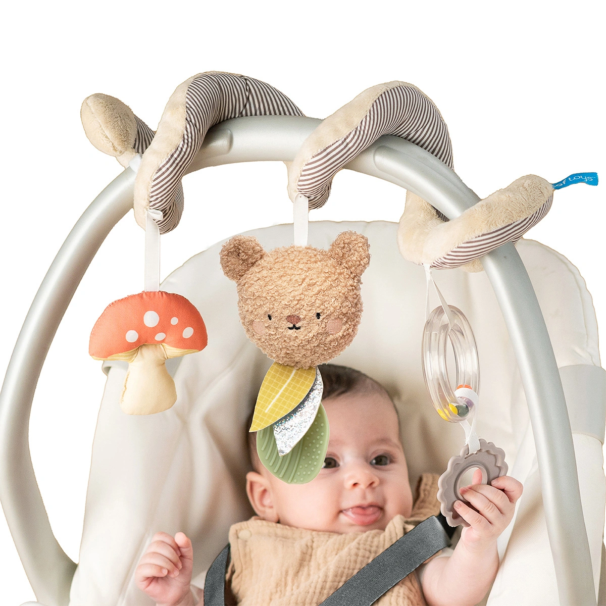 Спіраль для коляски та автокрісла Taf Toys Квітуча фантазія Лісова пригода (13865) — фото 7