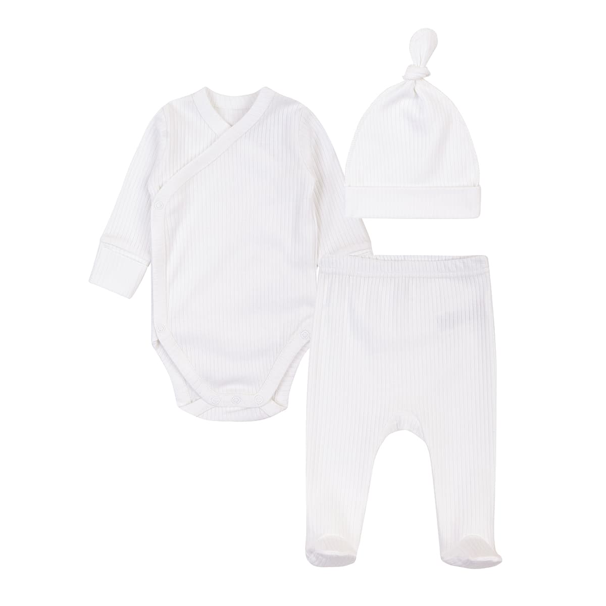 Комплект Krako Боді Повзунки Шапочка Bedtime story white